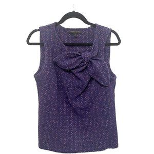 BR Bow Front Sleeveless Blouse